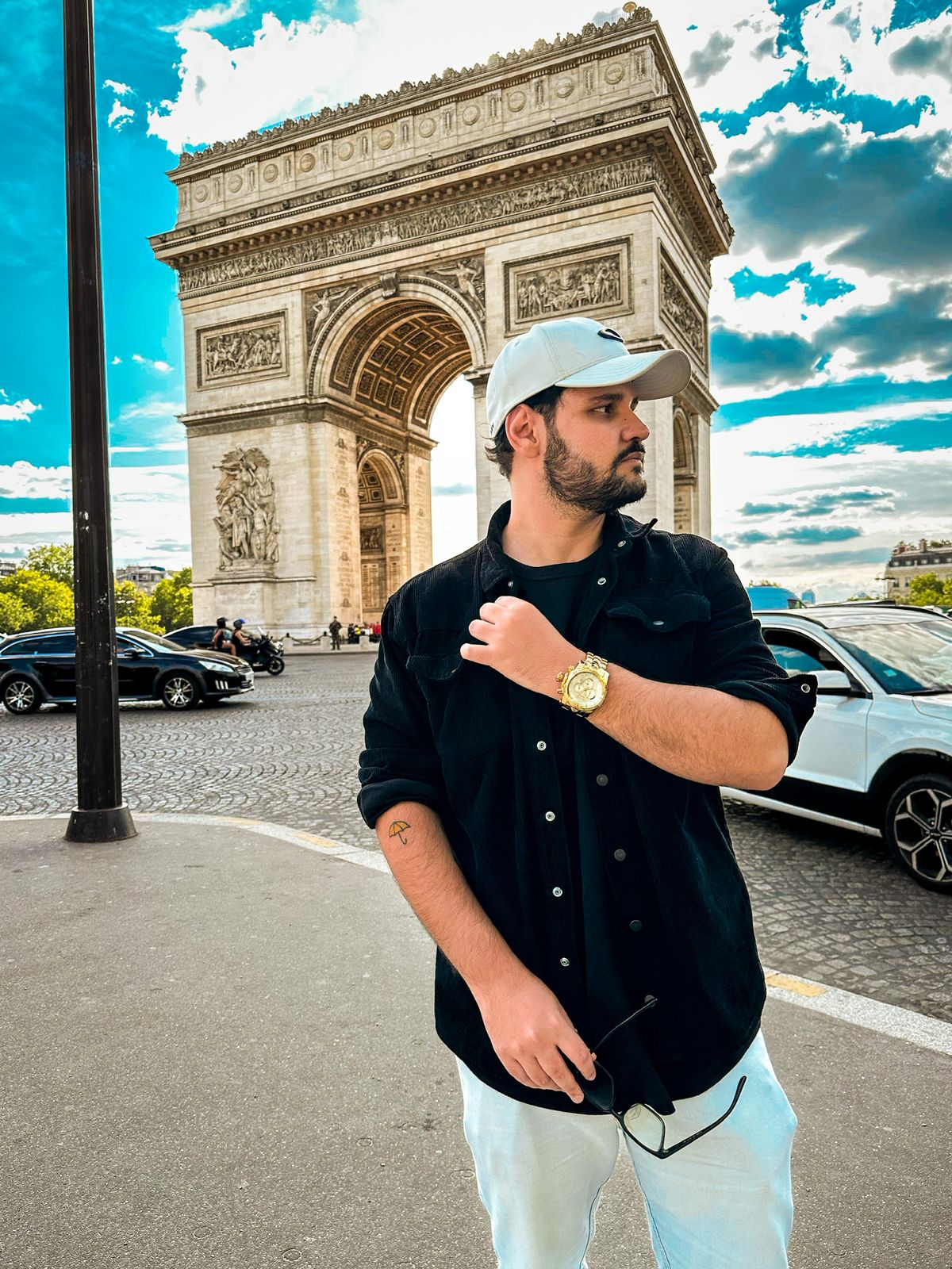 Ruan in Paris, demonstrating success and international lifestyle